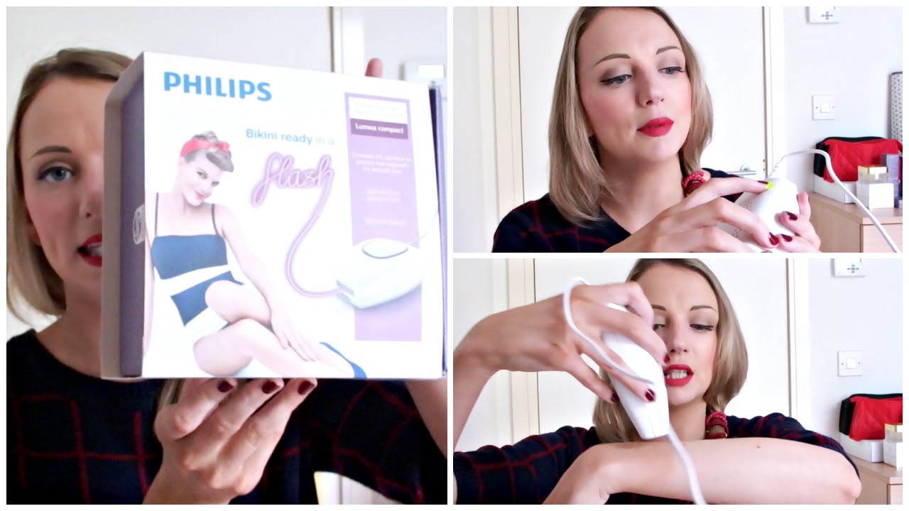 Philips Lumea est un épilateur IPL qui peut être utilisé à la maison